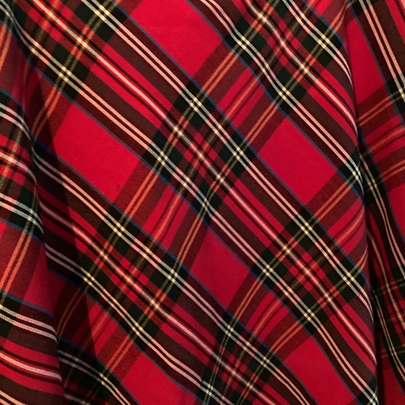 Talbots Stewart Plaid Long Skirt SZ 14 - Picture 2 of 4